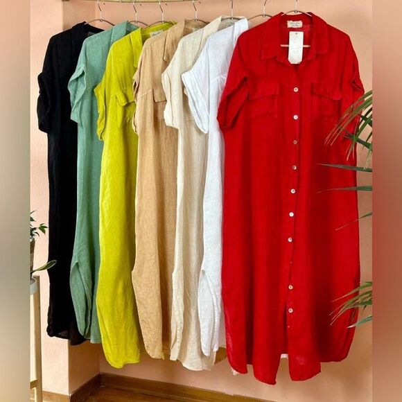 Italian Linen Dress